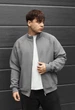 Олимпийка мужская стаф светло-серая на флисе спортивная Staff zh light gray fleece XXXL (406771) - изображение 4