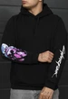 Мужской худи стаф кибер-синий на флисе Staff cyber fleece S (406874) - изображение 3