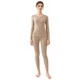 Комплект женского термобелья Lesko 8099 Beige 4XL антибактериальный мягкий эластичный - изображение 2