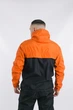 Мужской анорак Nike President оранжево-черный, ветровка с капюшоном на осень S - изображение 6