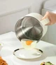 Каструля електрична LIVEN Multi functional Small Hot Pot Electric Cooking Pot 1.8L (without steamer) DHG-B182 White - зображення 2