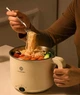 Каструля електрична LIVEN Multi functional Small Hot Pot Electric Cooking Pot 1.8L (without steamer) DHG-B182 White - зображення 3