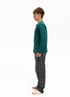 Піжама дитяча Family Look з бавовни Наталюкс 34р. 122см-128см зелений (9456134888841) - зображення 4