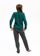 Піжама дитяча Family Look з бавовни Наталюкс 34р. 122см-128см зелений (9456134888841) - зображення 11
