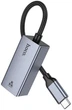 Адаптер Hoco UA37 Type-C to RJ45 Gigabit Ethernet Metal Gray - зображення 4