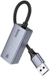 Адаптер Hoco UA37 Type-A to RJ45 Gigabit Ethernet Metal Gray - зображення 4