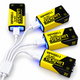 Аккумуляторные батарейки Крона LiitoKala USB 9V 1100 мА·ч Type-C, 9V, набор 4 шт. - изображение 2