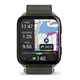 Спортивний годинник Garmin Venu X1 зелені з титановим корпусом та нейлоновим хакі ремінцем ComfortFit 010-02980-03 - зображення 6