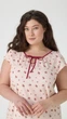 Сорочка нічна жіноча ellen valerie ldk 122/23/01 L персик - изображение 4