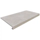 Ступенька из керамогранита Gptu 603 Light Grey Steptread Kapinos серая 8x598x318 мм - изображение 1