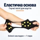 Ледоступы для обуви с 10 металлическими шипами L (40–43), черные, 1 пара - изображение 4