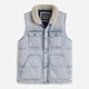 Теплый жилет джинсовый мужской Levi`s 648385496 M Голубой (1162822427) - изображение 5