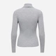 Гольф-водолазка жіноча ONLY 15380914-Light Grey Melange L Сіра (5715907440501) - зображення 6