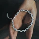 Серебряный браслет с топазом Лондон Блю 8.502ct, вес изделия 11,85 гр (2205531) - изображение 2
