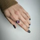 Срібне кільце з александритом 5.378ct, вага виробу 3,53 г (2180142) - зображення 8