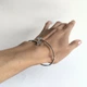 Серебряный браслет с фианитами, вес изделия 7,66 гр (2216964) - изображение 8