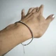 Серебряный браслет с фианитами, вес изделия 3,66 гр (2215998) - изображение 8