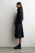 Пальто жіноче COS wool-blend long trench coat 1308449002 XS Темний синій - зображення 3