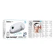 Массажер для глаз HOCO Airbag Eye Massager (HP54) White/Grey - изображение 2