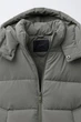 Зимняя куртка для мальчика Zara 128 размер серый-хаки 6318770506 - изображение 6