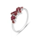 Серебряное кольцо с натуральным рубином 1.162ct, вес изделия 2,03 гр (2157830) - изображение 1