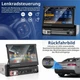 Автомагнитола 1-DIN 7" с выдвижным экраном, беспроводным CarPlay/Android Auto, Bluetooth и камерой - изображение 3