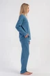 Пижама (кофта + штаны) женская Vienetta 196089 XL Синий (2200005169995) - изображение 3