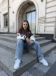 Бомбер для дівчинки тепла кофта підліткова утеплена толстовка дитяча на флісі без капюшона IRmAS 1400 розмір зріст 164 коричневий - зображення 15