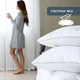 Набір подушок 2 шт Super Soft Classic IDEIA 50х70 см штучний пух антиалергійна м`яка подушка - зображення 5