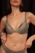 Бюстгальтер push-up Obrana 75B Оливковый-43 (158978) - изображение 1