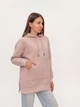 Жіноче однотонне худі Pink Daisy Пудровий M (6205) - зображення 3