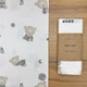 Пелёнка бязевая детская Маленька Соня Мишки baby 80х100 см серый - изображение 1