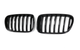 Ніздрі решітки радіатора переднього бампера BMW X3 F25 2011-2013 Black - зображення 1