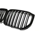 Ноздри решетки радиатора переднего бампера BMW X5 G05 2018-2022 Black - изображение 4