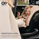 Автокрісло Kinderkraft Xpedition 3 i-Size поворотне 360° проти руху до 105 см бежеве - зображення 2