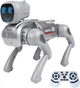Робопес на радиоуправлении "Robot Dog", озвучивание на английском, подсветка, управление голосом/пультом, танцует, ложится, плавает, программирование действий, песни Серый (i7-198390) - изображение 2
