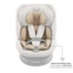 Автокрісло Kinderkraft Xpedition 3 i-Size поворотне 360° проти руху до 105 см бежеве - зображення 10