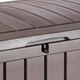 Скриня ящик Keter Glenwood Deck Box 390 л пластикова для зберігання коричнева 230399 - зображення 5