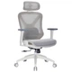 Офисное кресло Officepro Atlas OC630-W-LG-LG - изображение 7