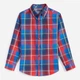 Подростковая рубашка в клеточку для мальчика Tommy Hilfiger 870005051 152 см Разноцветная (1159863508) - изображение 3