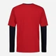 Детский лонгслив для мальчика Tommy Hilfiger 226130457 134 см Красный (1159849145) - изображение 2