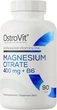 Магний + витамин B6 OstroVit Magnesium Citrate 400 mg + B6 90 таблеток (5903246229516) - изображение 1