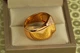 Кольцо Xuping Jewelry Грань совершенства р 20 золотистое - изображение 3
