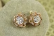 Серьги Xuping Jewelry Амелия 1.5 см золотистые - изображение 1