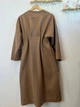 Женское длинное пальто Инсар со скрытой застежкой и карманами Modna KAZKA MKSH2351 - 54/56, Бежевий - изображение 8
