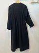 Женское длинное пальто Инсар со скрытой застежкой и карманами Modna KAZKA MKSH2351 - 54/56, Чорний - изображение 7