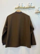 Женский трикотажный костюм с удлиненным бомбером и прямыми брюками TELL MKTL2355/2-3877/2-2355/6-3877/6 - 42, Коричневий - изображение 7