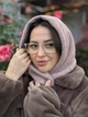 Капюшон капор утепленный на кнопках с флисом SELINE мокко - изображение 3