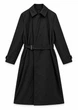 Тренч із вовни H&M Studio 471975001c72 52 чорний (100017375) - зображення 2