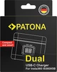 Зарядний пристрій PATONA Dual Slot USB-C для Insta360 X5 IS360X5B (4055655259385) - зображення 10